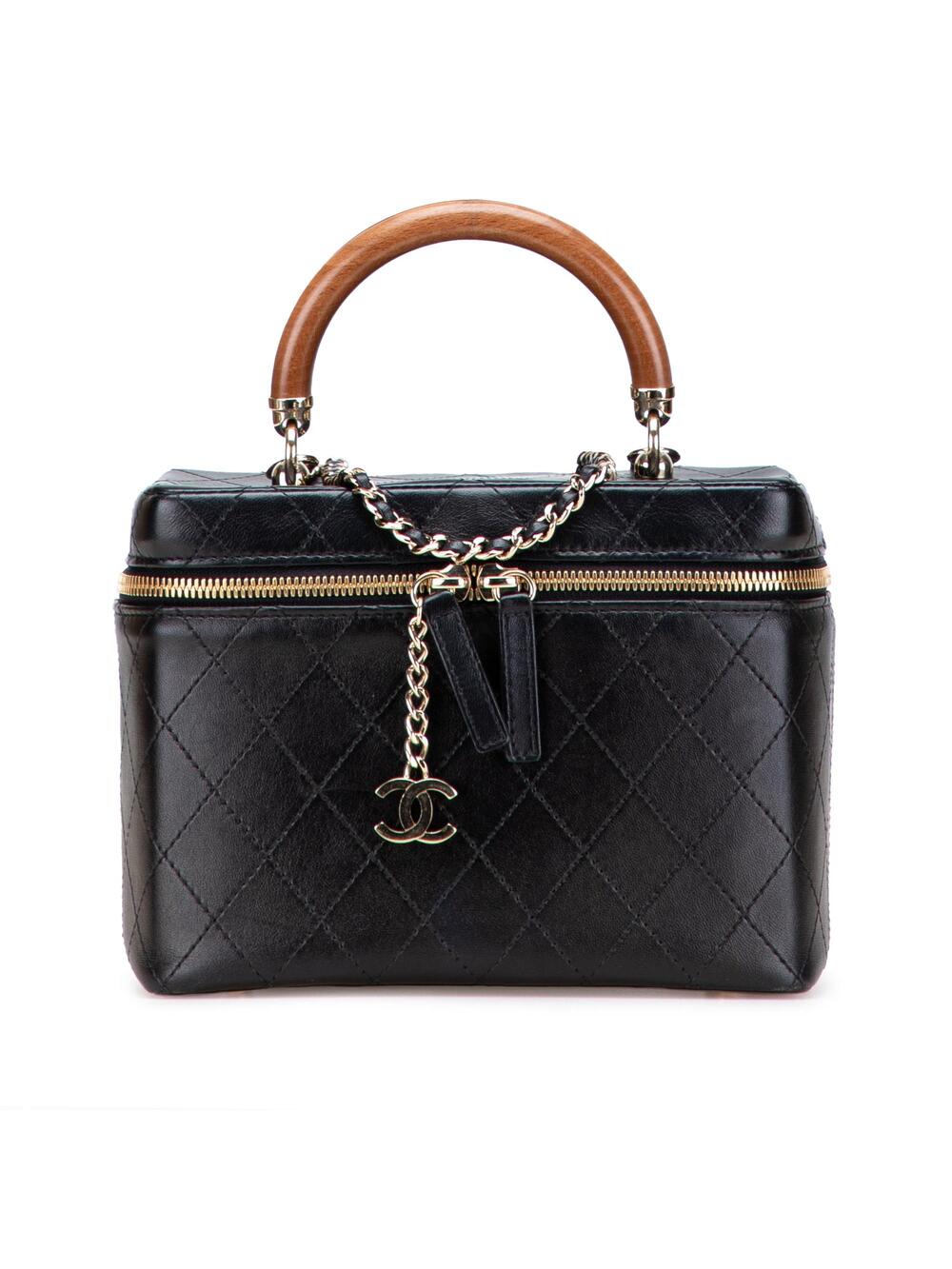 Chanel Knock On Wood Vanity Case #327371C33B